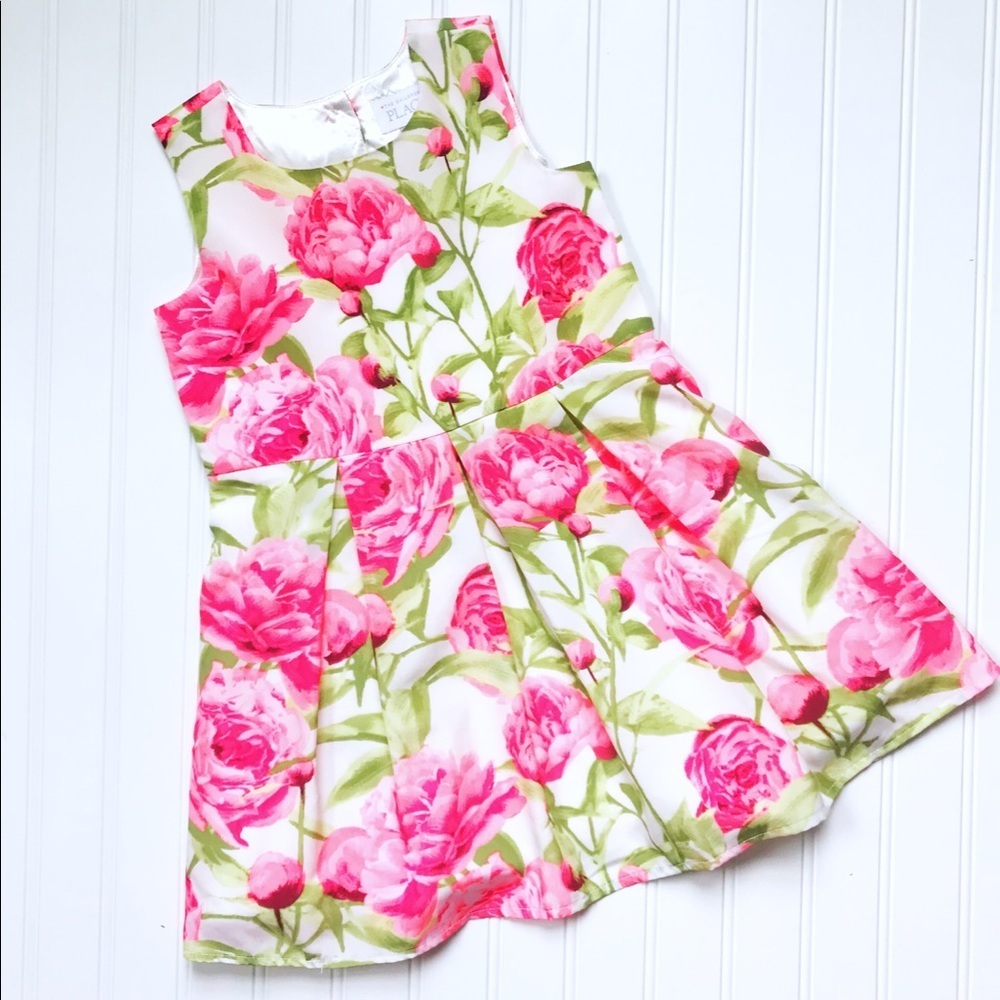 •Children’s Place• Floral woven dress